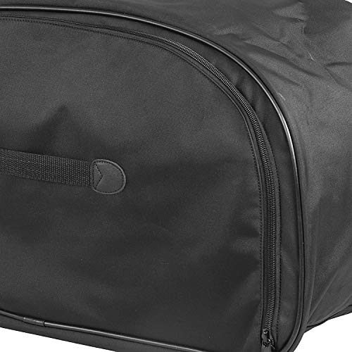 Bolsa de asiento lateral blanda para motocicleta negra compatible con H-onda Goldwing 1800 GL1800 2001-2018 miniatura 6