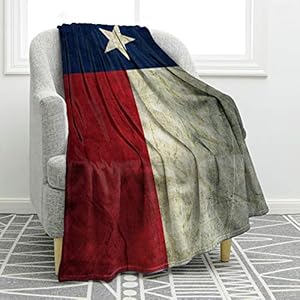 Jekeno Texas Gifts Blanket for Men Women Texas Flag Throw Blankets Gifts for Adult Kids Boys Girls Christmas Birthday Independence Day Texas Themed Decor Gifts for Home Bed Couch