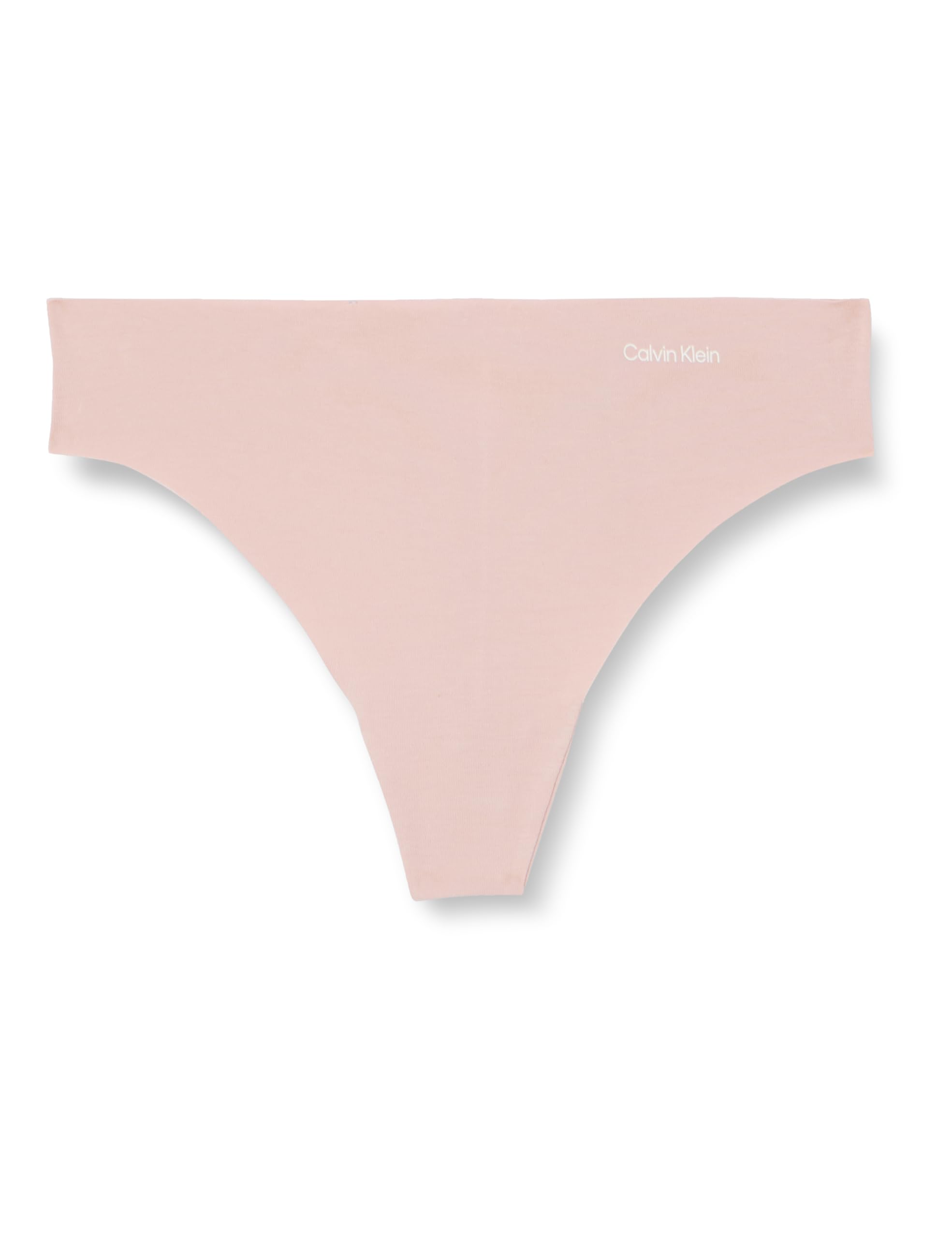 Calvin Klein Women’s Stretch Thong, Pink (Subdued), XL