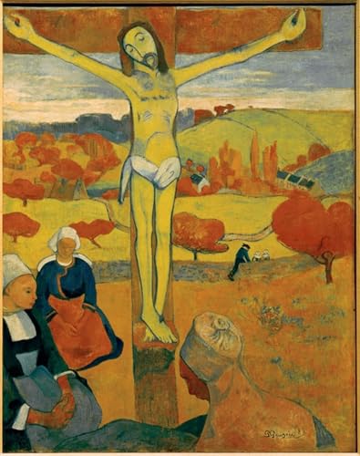 Le Christ jaune Gauguin tableau moderne pour décorer votre chambre