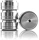 Hifi Lab Aluminium Füße massiv 29x15 Alu Audio Geräte-Füße Silber Absorber 4X