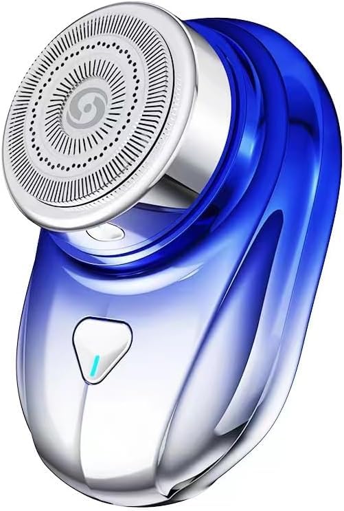 Mini Shaving Portable, Electric Shaver, Ipx7 Waterproof Shaver, Wet and Dry Shave, Rechargeable Shaver, One-Button Use, Suitable for Home, Car Travel, Father's Day, Mother's Day Gift