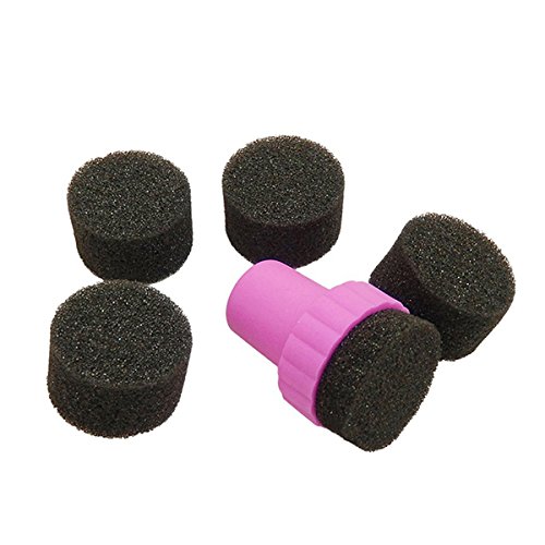 Frcolor 4 Stück/Set, Nagel-Pinsel, Lack-Schwamm, Versiegelung, Schablone, Lack-Transfer, Maniküre – Bild 3