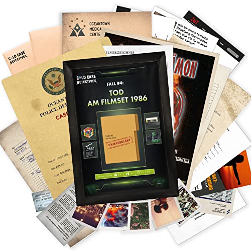 X-SCAPE - Cold Case Detectives Krimispiel - Fall #4 Tod am Filmset 1986 - EIN Escape Room Spiel X-SCAPE - Cold Case Detectives Krimispiel - Fall #4 Tod am Filmset 1986 - EIN Escape Room Spiel