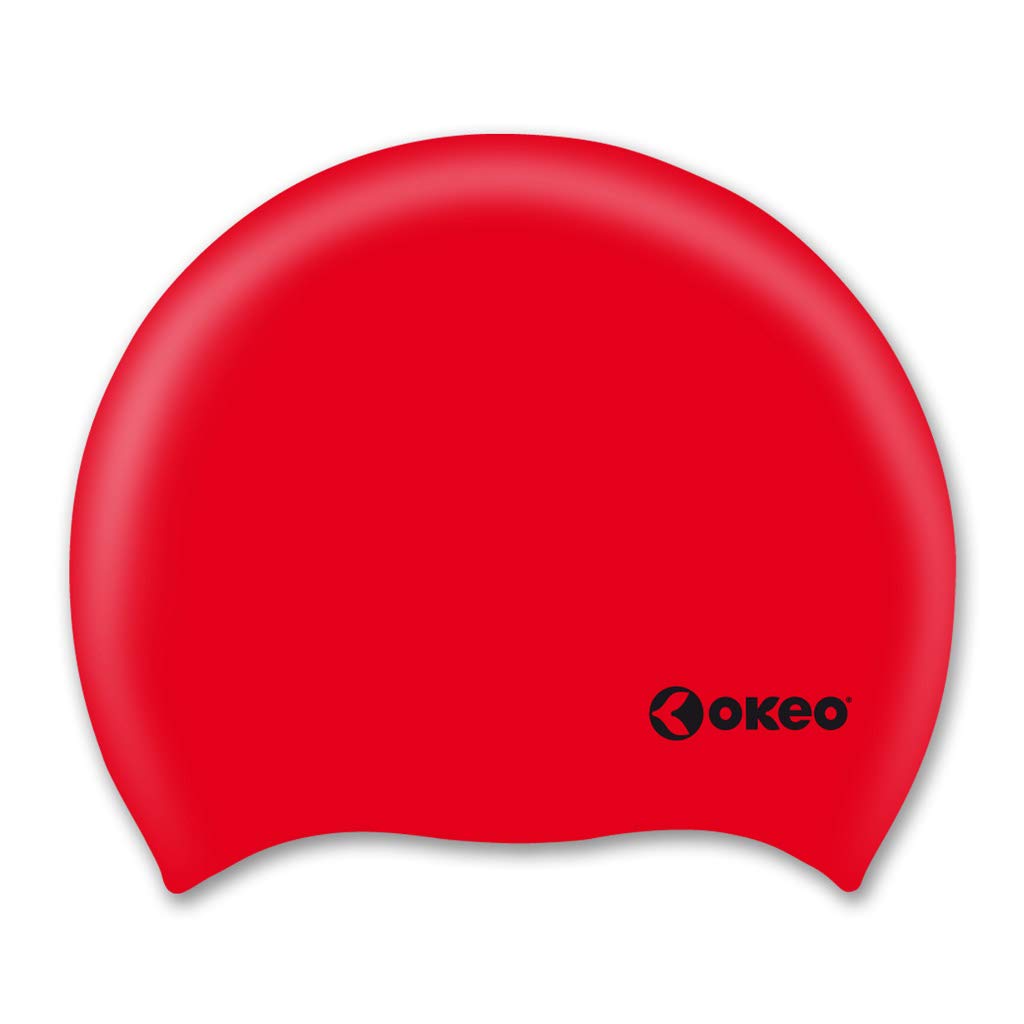 Okeo Bonnet Silicone uni Rouge