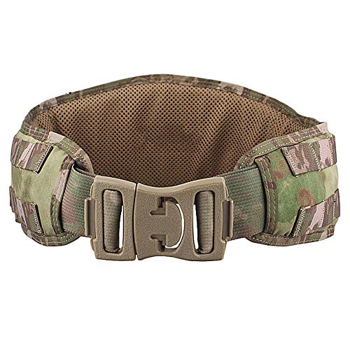 Cinturón táctico modular 1000D ATAIRSOFT, nailon, resistente, para batalla, combate, acolchado, duradero, para pistolas de aire comprimido, aplicaciones militares, camping, caza, AT FG