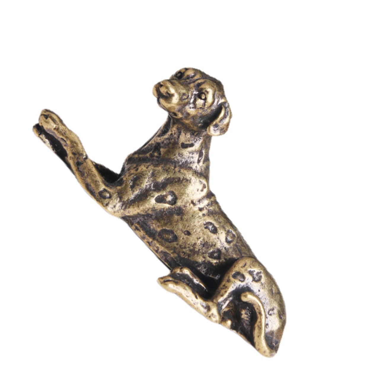 Amazon.co.jp: ULDIGI 真鍮の犬の置物 絶妙な書道文鎮 オフィス用の