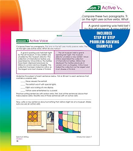 Spectrum 6Th Grade Writing Workbook, Informative, Argumentative, And Descriptive Story Writing Prompts, Writing Practice For Kids, Classroom Or Homeschool Curriculum #TOP3