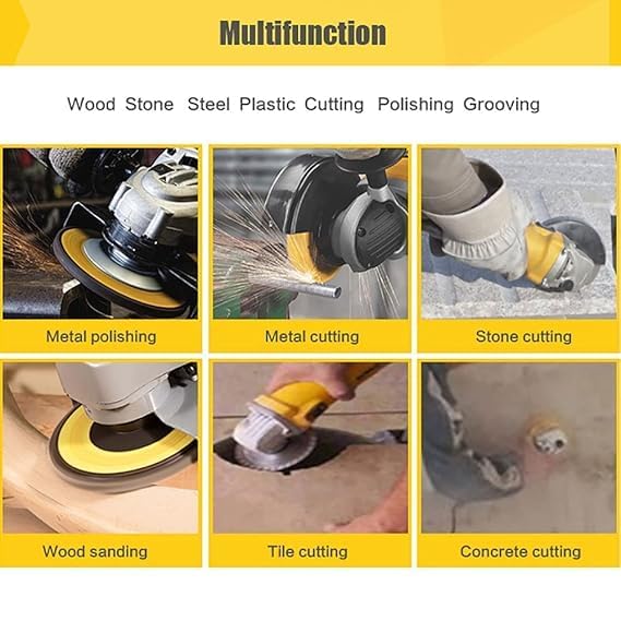 Image of 12 Inch CHAINSAW WITH 801 ANGLE GRINDER HEAVY DUTY Chainsaw Stand Corded Chainsaw (Without Battery)