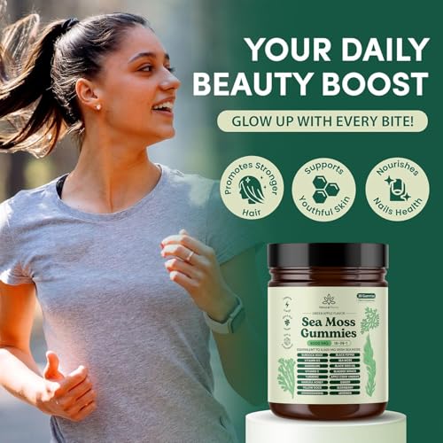 Natural Rems Sea Moss 16-in-1 Gummies with Ashwagandha & Bladderwrack — view 6