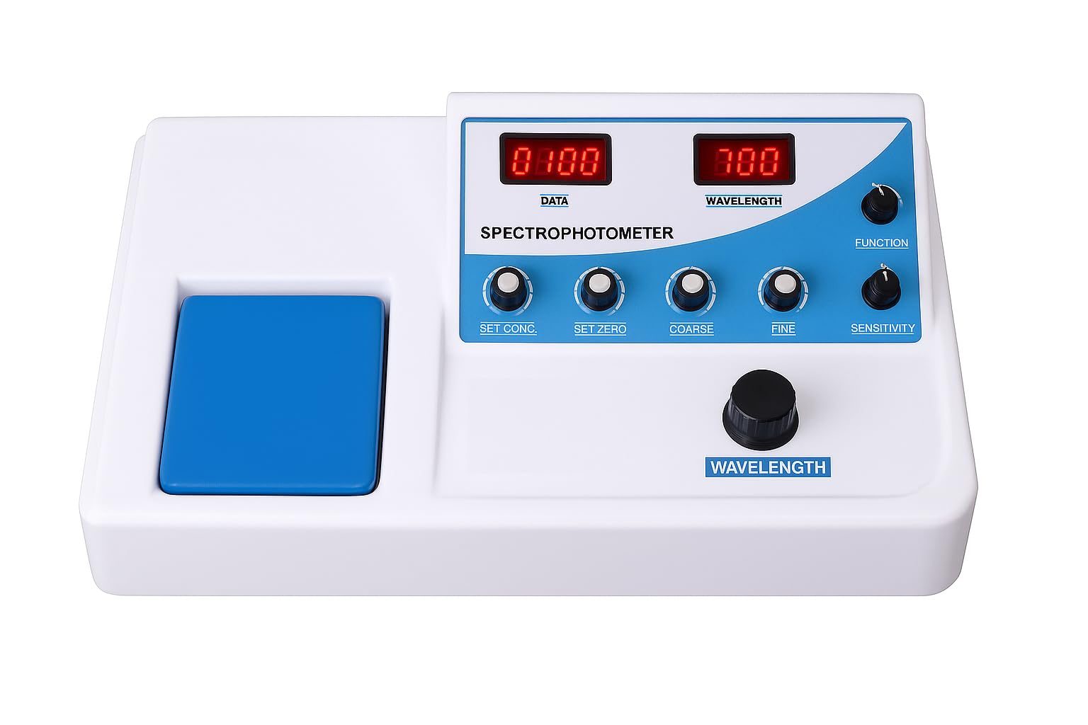 Spector Litt Digital UV–Vis Spectrophotometer – 340–960 nm Range | High‑Accuracy Transmittance & Photometric Analysis |-image-0