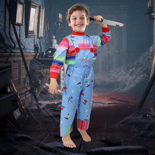 Disfraz completo infantil Pigmiss horror azul miniatura 4