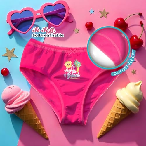 Tommy Bahama Girls Cotton Underwear 5-Pack - Price Drop to $4.99 - Image 3