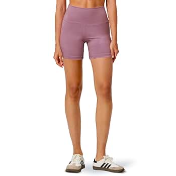 Women's High Waisted Biker Shorts, 4