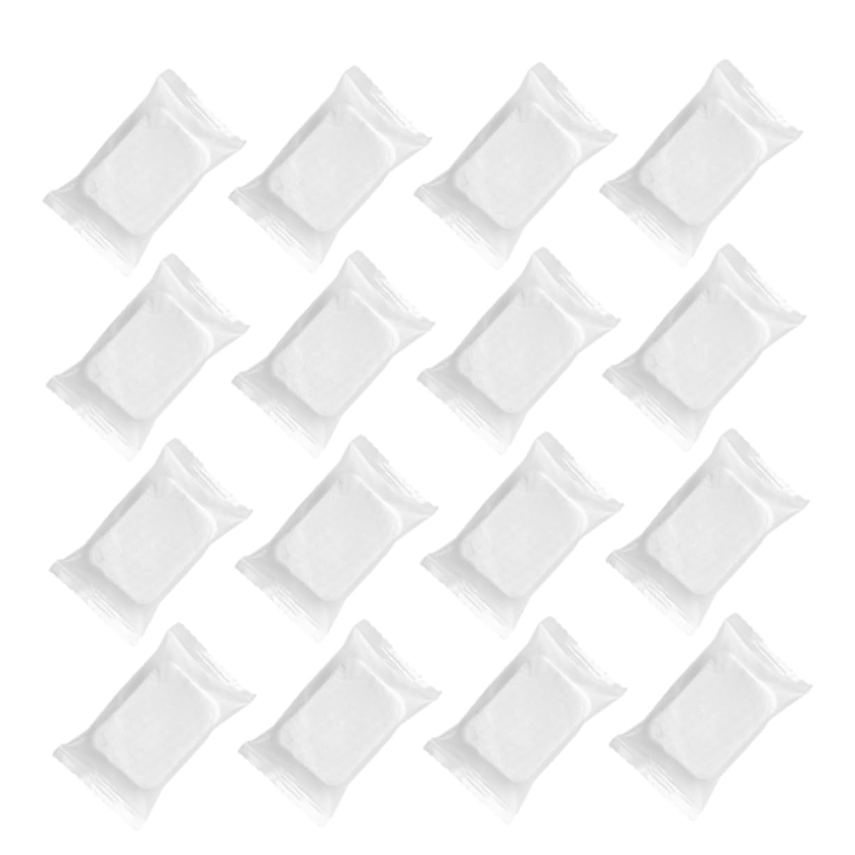 Healvian Pannelli di Cotone Struccanti Compressi Non Tessuto 50 Pezzi per Pulizia Viso, Donna