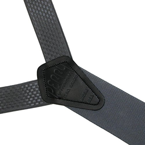 Perry Suspenders Men's Elastic Hook End Jacquard Suspenders (Tall Available)