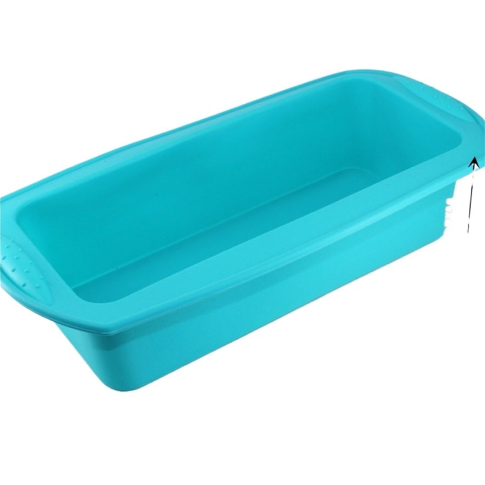 2 moldes rectangulares de silicona for tostadas caramelo, utensilios cocina for hornear pasteles, sartenes y herramientas for Para Hornear Pasteles Y Pan(Sky Blue)