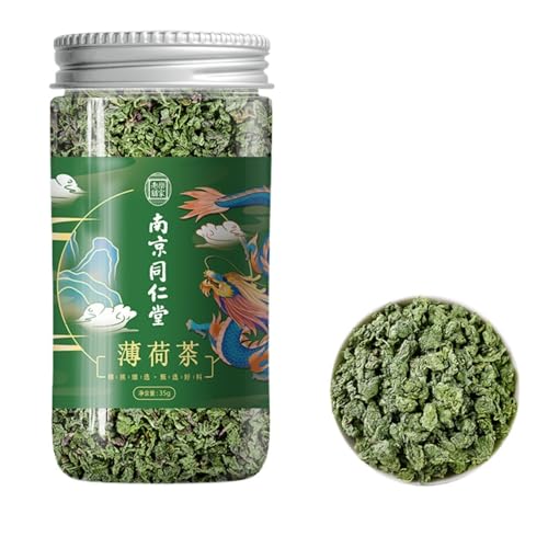 Té De Hierbabuena Hojas Enteras 35g / 1,23oz Natural Sin Aditivos Origen China Fragante Hojas De Menta Secas