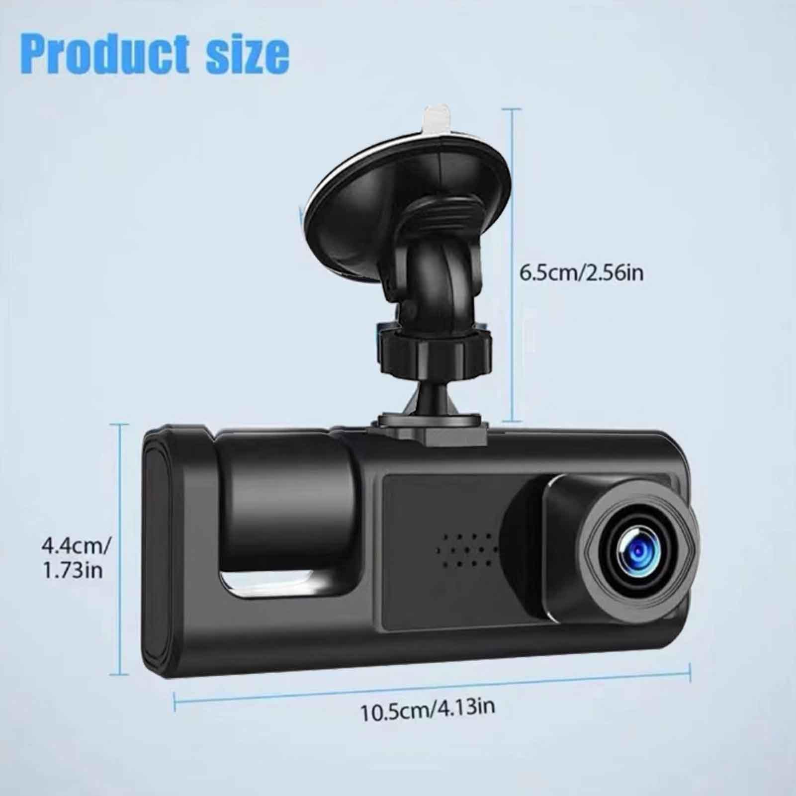 Grabadora de conducción de 2 Pulgadas, grabación, WiFi, monitorización de Coche, visión Nocturna, HD S1, cámara de salpicadero con supervisión Nocturna | Pantalla LCD, detección de Movimiento,
