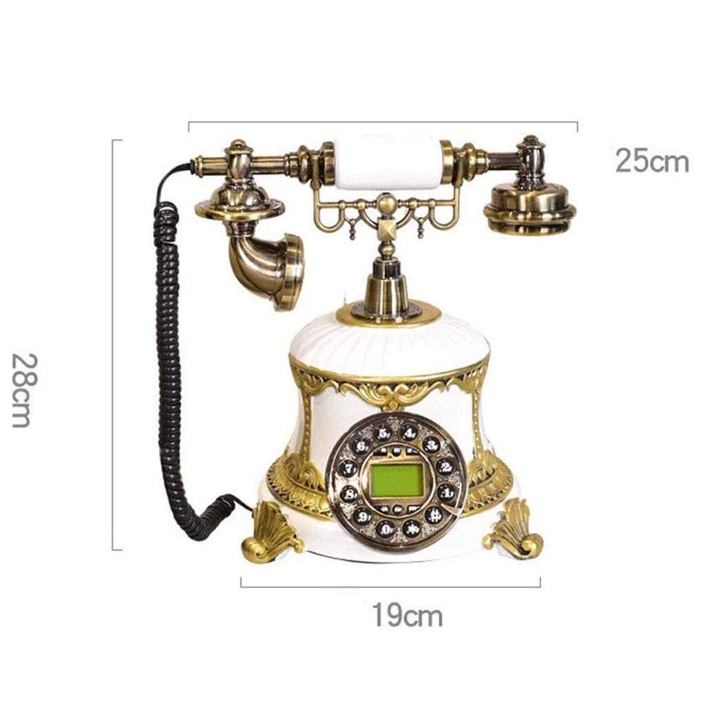 Telefono Antico - Telefono Vintage Digitale Fisso Suoneria Classica Europea retrò per Telefono Fisso