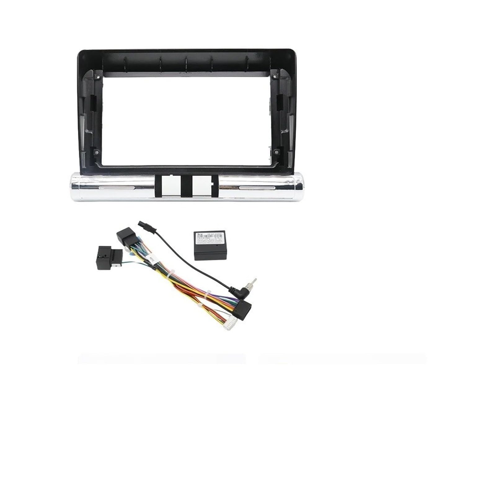 Mascherina Autoradio Cornice Stereo 9 Pollici 22.86 Centimetri Telaio Auto Fascia Pannello Kit Adattatore Android Radio Cruscotto unità Testa per Citroen per C3 18-23