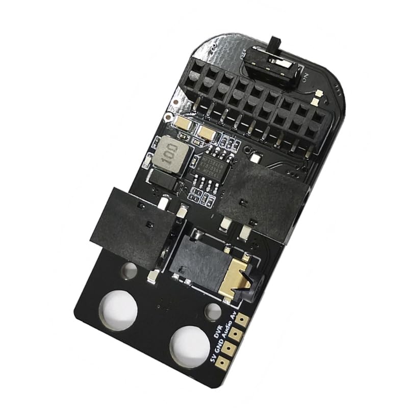 [Części do drona] 5.8G RX PORT 3.0 cyfrowe gogle FPV analogowa tablica odbiorcza dla Fatshark DJI FPV V2 gogle moduł montażowy odbiornika 5V 3A
