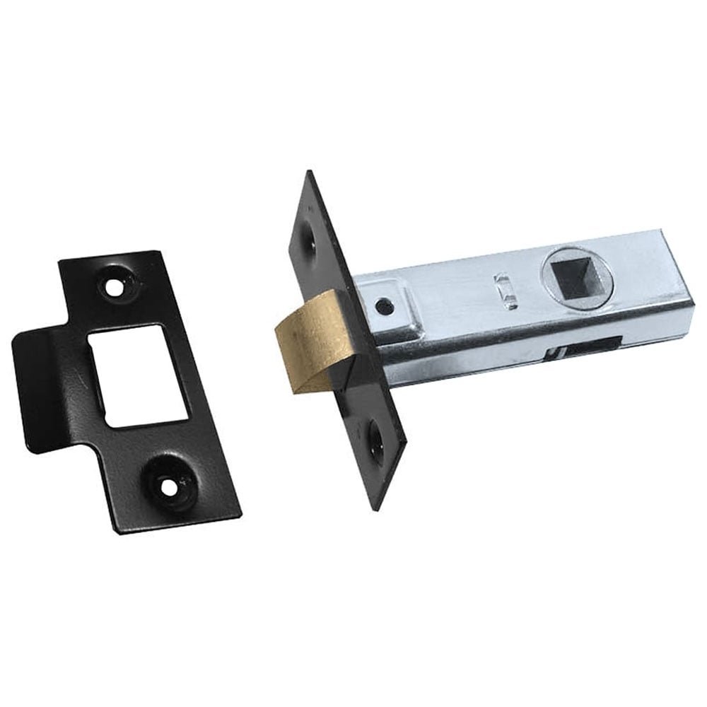 Frelan Hardware Black Plated 63Mm Tubular Latch Jl149bl