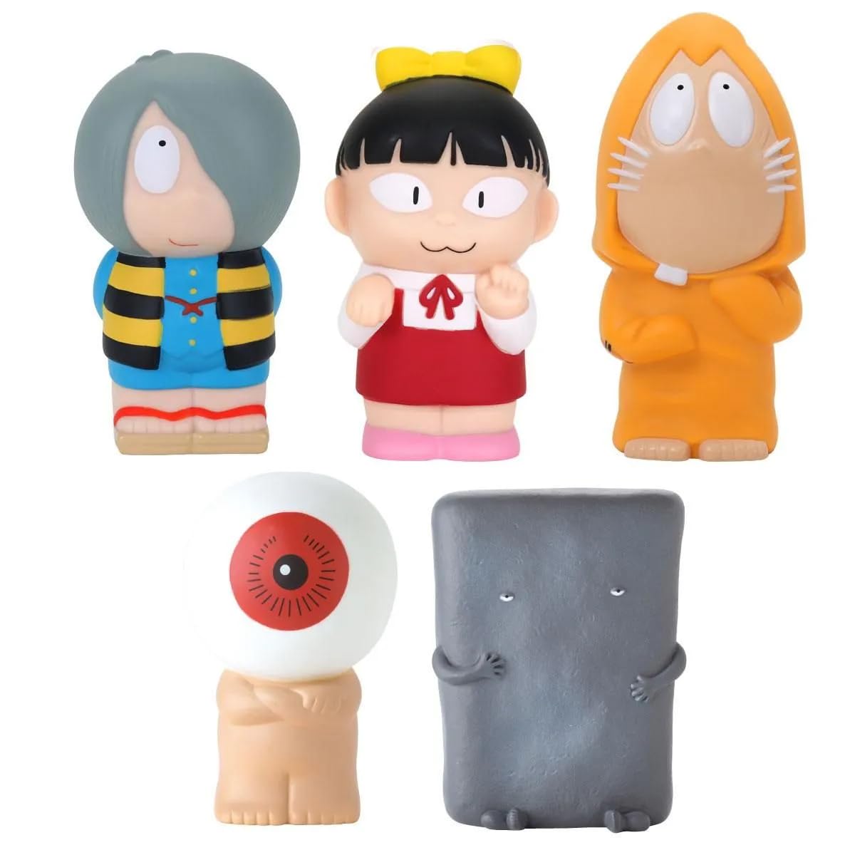 ゲゲゲの鬼太郎　貯金箱　4体セット Amazon.co.jp: ゲゲゲの鬼太郎 妖怪貯金箱 ねずみ男 妖怪舎 : おもちゃ