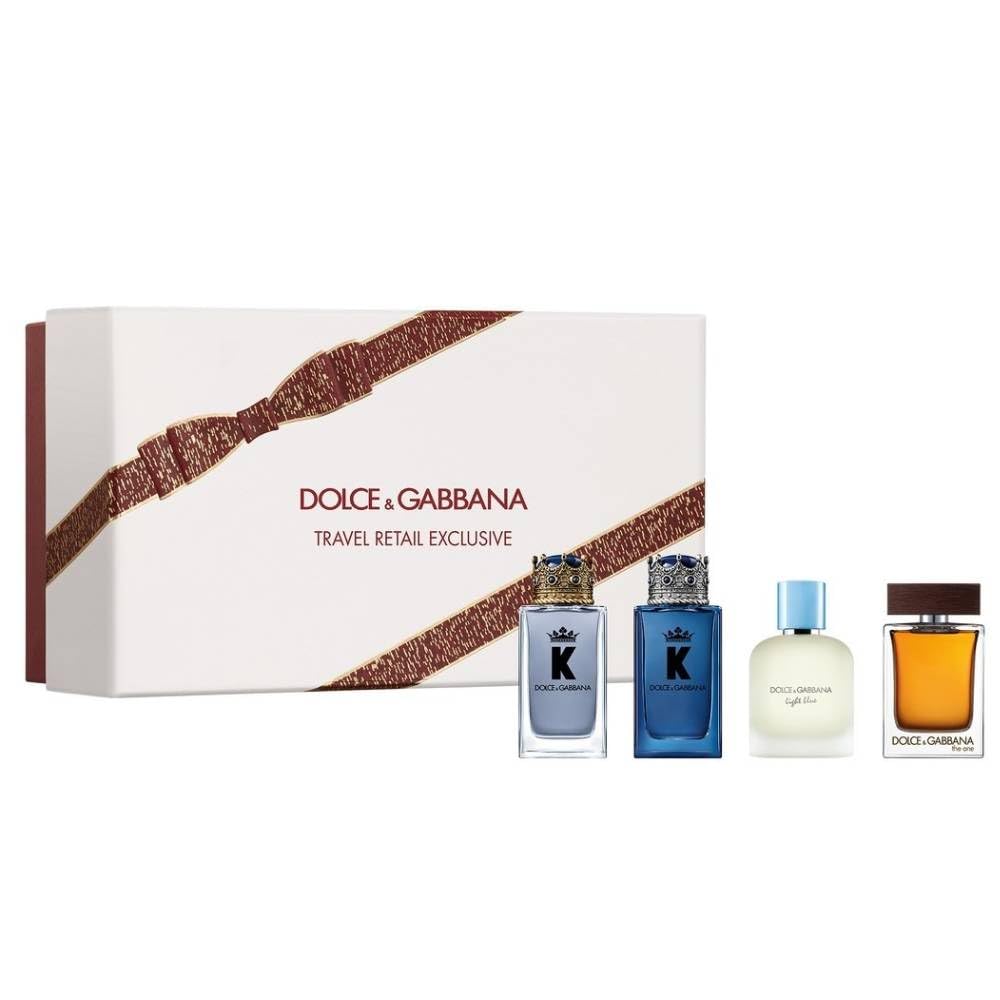 D&G Men Mini Set 4 x 5 ml (K By D&G für den täglichen Gebrauch, praktisches Format