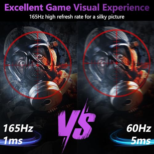 Image of 34 Inch Curved Ultra Wide WQHD 4K (3440 x 1440) Gaming Monitor, 165Hz 1500R-PIP /PBP, 1ms (MPRT), HDR400, DCI-P3 95%,FreeSync & G-Sync, 2 x DP 1.4 and 2 x HDMI 2.0, Tilt Height Adjustment