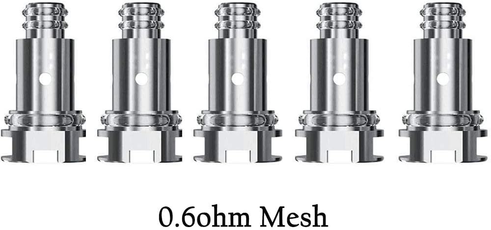 Regular Mesh Ceramic C-o-i-l Head for N-o-r-d A-I-O Replace-Ment C-o-i-l-s Pack of 5