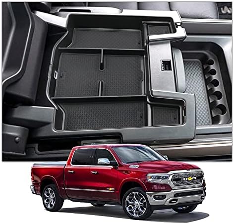 CopriBracciolo Auto Per VW Tiguan 2 E Seat Tarraco - Pelle PU, Design R-Line, Nero - Foto 4