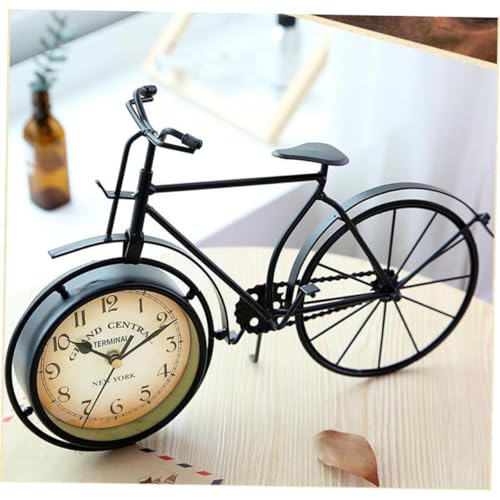 Reloj de hierro retro elegante para decoración de sala con esfera de vidrio 8
