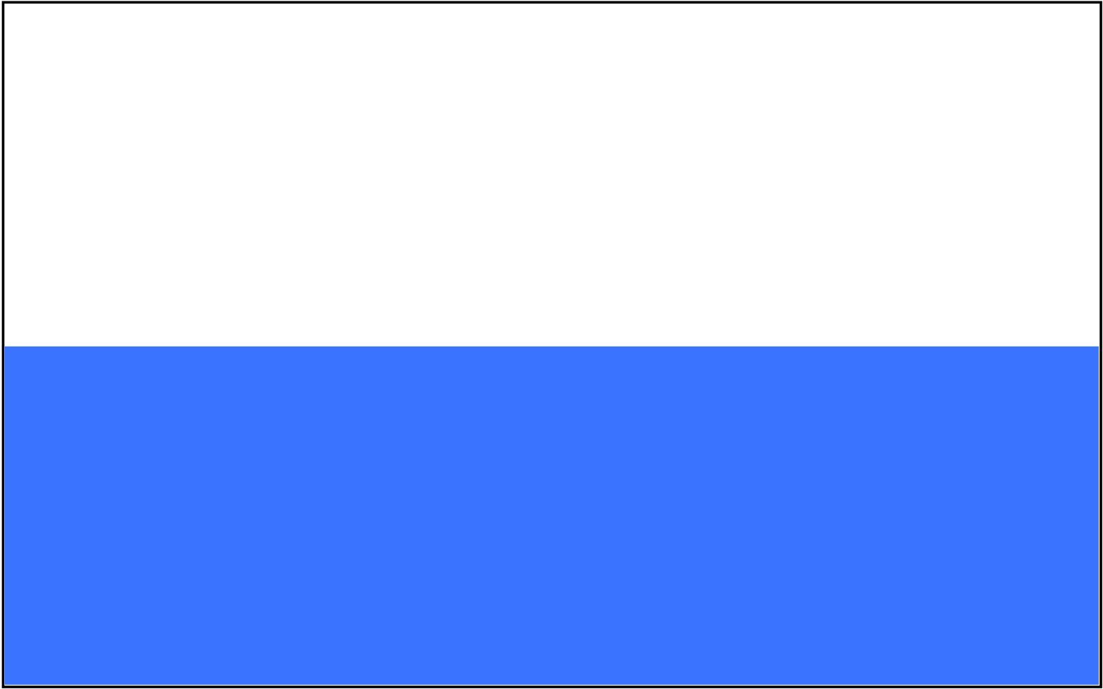 Drapeau Krakow horizontal 90x150cm grand format sans plis