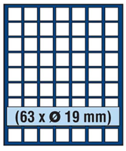 Caja de madera para monedas de diecinueve milímetros SAFE Nova Element 6819
