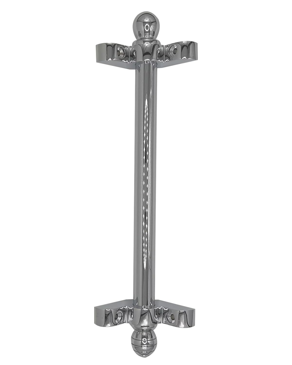 Podkładki na schody, zestaw 12 błyszczących mosiężnych uchwytów na dywaniki 180 cm (70,9"), regulowana długość od 51 do 203 cm (20-80 cali), idealne do dekoracji kina domowego i