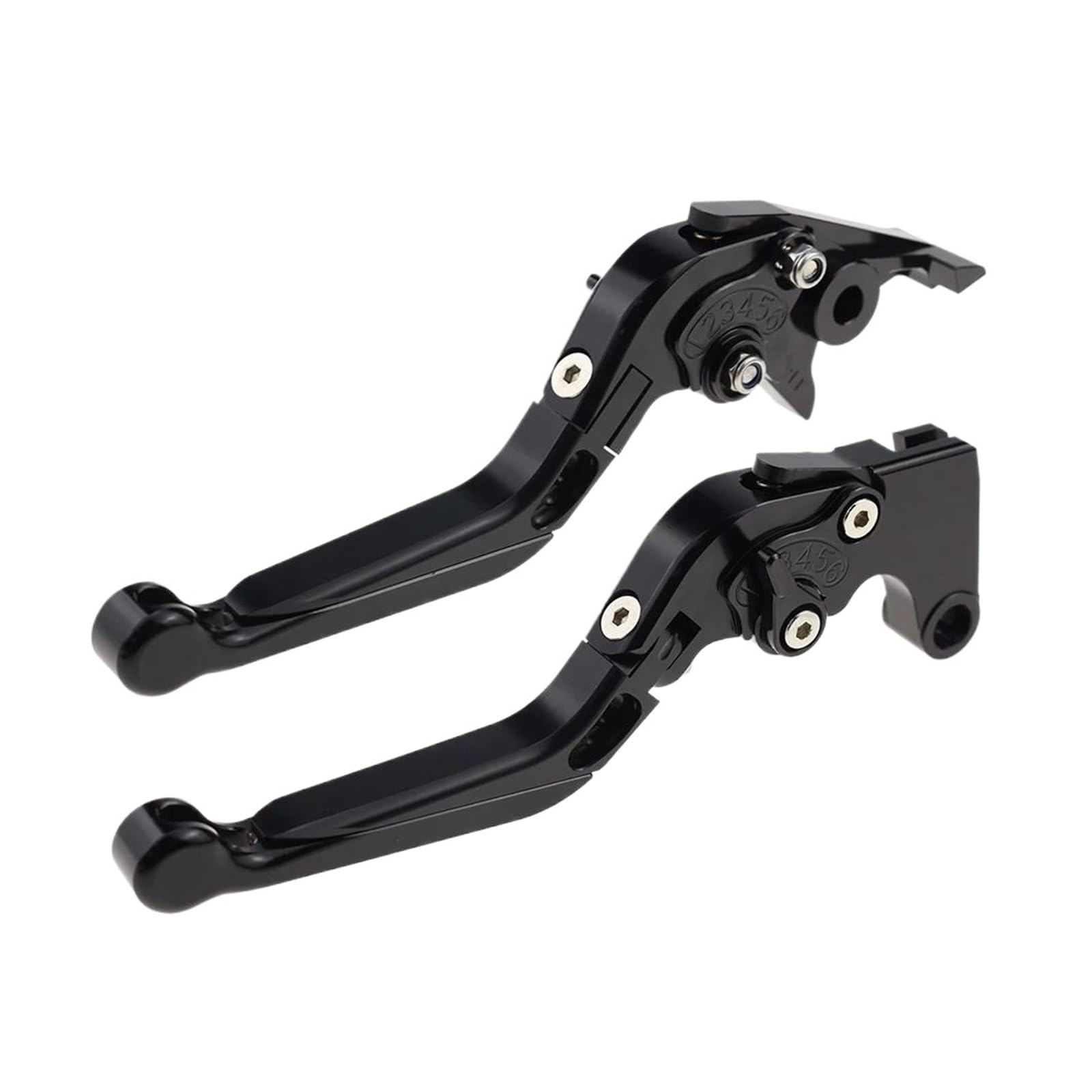 Mamxvkvzeu A Motorbike Brake Clutch Handle Levers Motorcycle Brake Clutch Levers Djustable Handle For Ninj 500 W230 Z500 2024-2025(A)