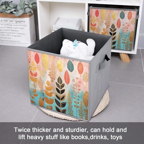 Placard encombré ? Pack de bacs de rangement empilables pour linge - 7