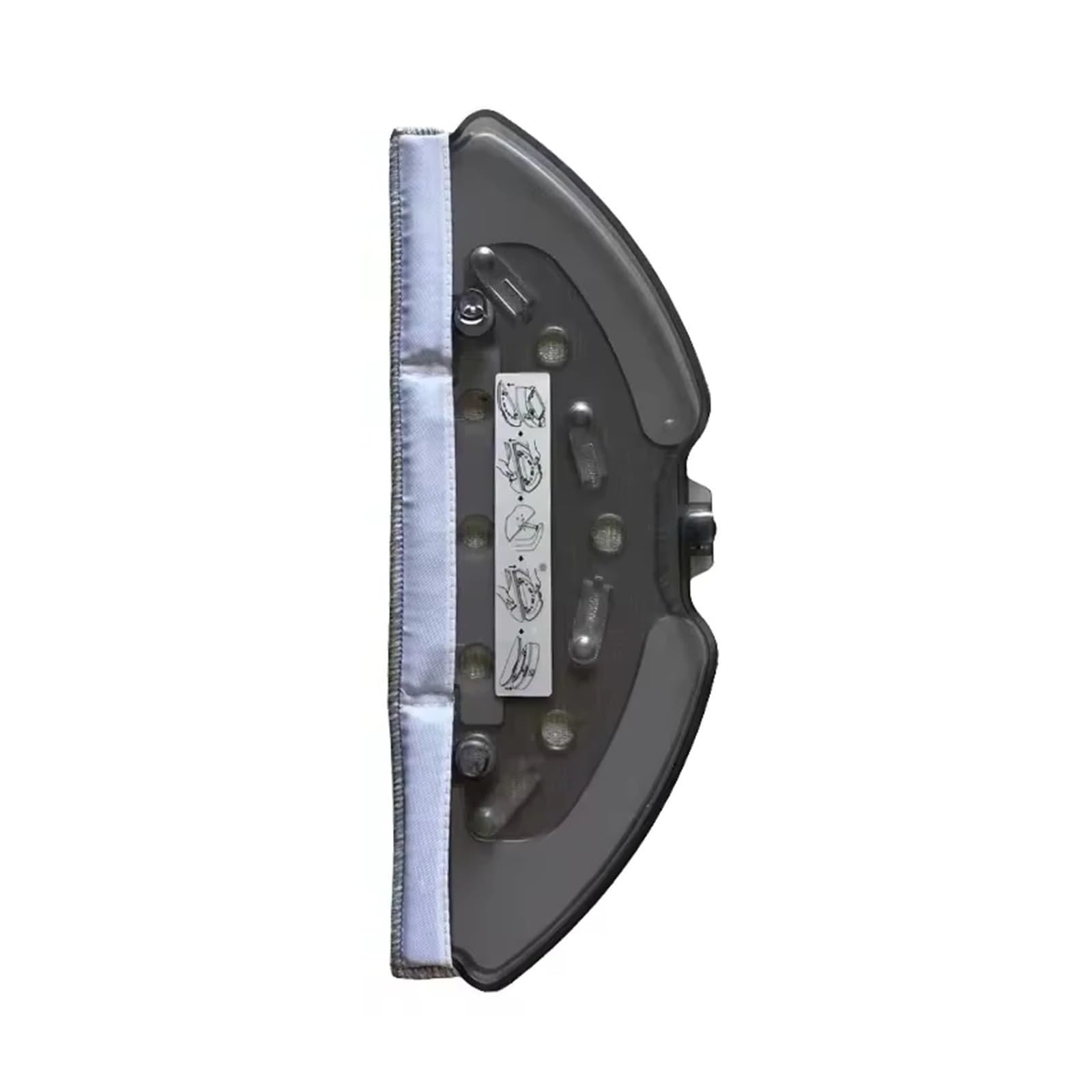 Aywnocrey One Color Robot Cleaner Tray Mops Parts ，Compatible For 360， S8 Plus Ezviz Re4 Plus /Re5 Plus Robot Vacuum Cleaner Parts Rag Bracket Holder Replacement