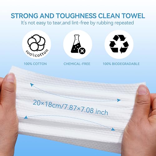 Gentle Cleansing on the Go: Review of Biodegradable Disposable Face Towels
