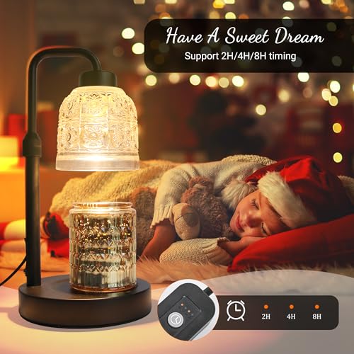 Electric Candle Warmer Lamp for Mom - Black