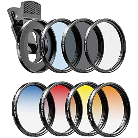 Apexel - Kit de filtros para teléfonos móviles Cover