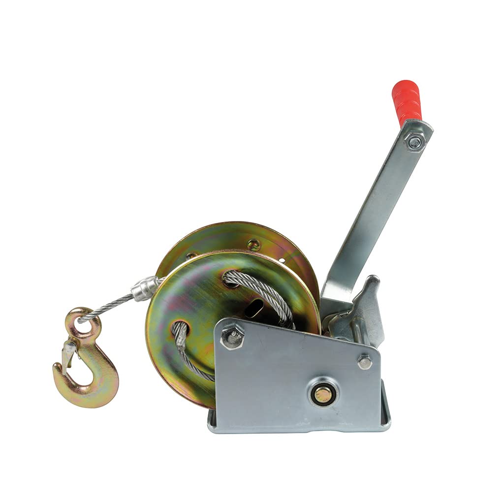 Cogex 70216 - Verricello manuale con cavo lungo 10 m