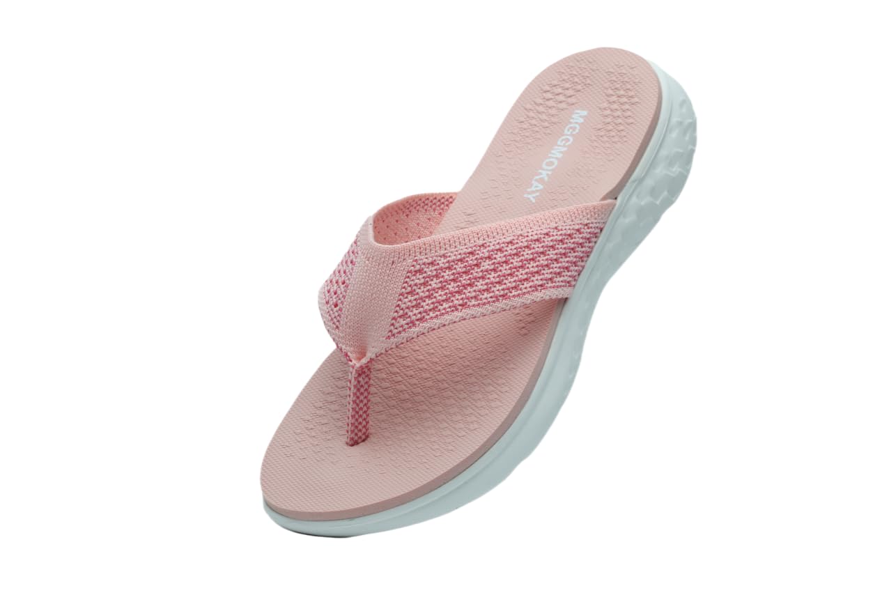 MGGMOKAY Damen flip-Flops Sommer Sportliche Sandalen Leicht mit Arch Support