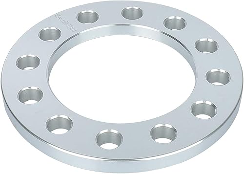 Vista 4 de IRONTEK Espaciadores de rueda de 0.236 x 5.500 in de grosor de 1/2 pulgada (0.472 in) de grosor de 4.252 in para Chevrolet Silverado Avalanche