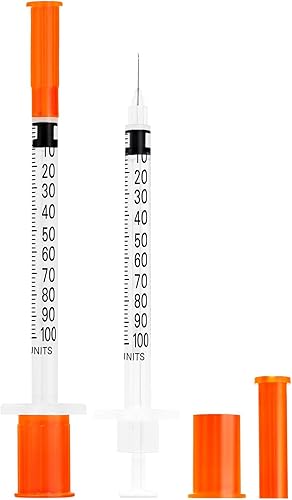 Jeringas desechables de 1 cc y aguja de 30 G de 516 pulgadas, paquete individual. (50) disponible en Yaxa Colombia