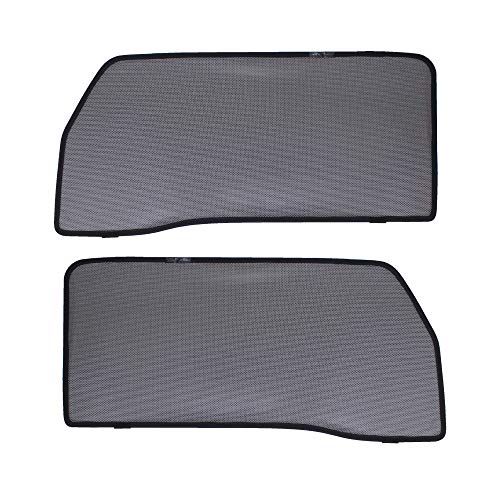 【CARKLEID】新型ジムニー JB64w ジムニーシエラ JB74w メッシュサンシェード 折り畳み式 サンシェード 遮光 日よけ フロント2p