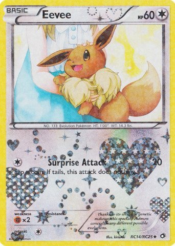 Pokemon - Eevee (RC14/RC25) - Legendary Treasures