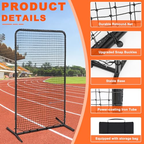 image for ShinyRelief I Screen Baseball for Batting Cage 7 x 4' Baseball Softbal