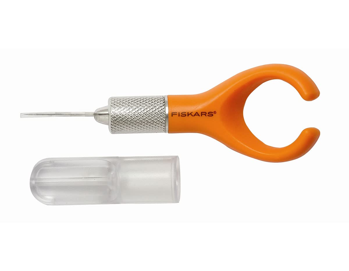 Fiskars FingerTip Art Knife, FingerHandicraft Knife/Blade, For Right